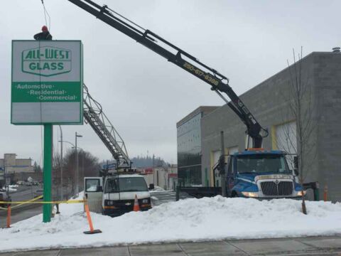 Commercial Sign Installation, photo 22