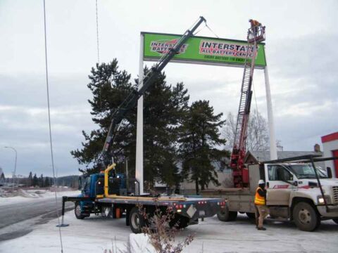 Commercial Sign Installation, photo 24
