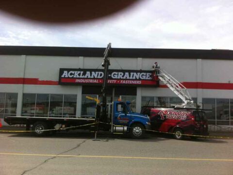Commercial Sign Installation, photo 43