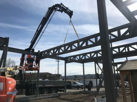 Metal Lifting & Installation, photo 3