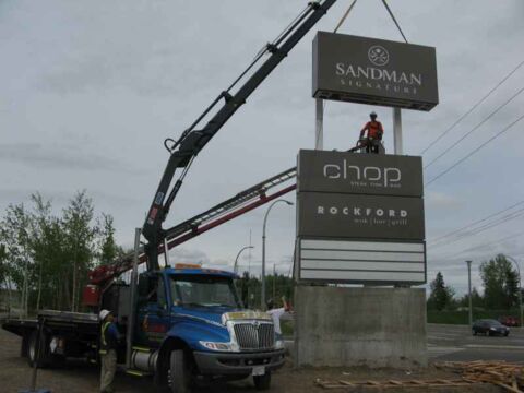 Commercial Sign Installation, photo 48