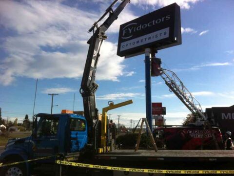 Commercial Sign Installation, photo 33