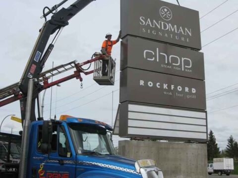 Commercial Sign Installation, photo 46