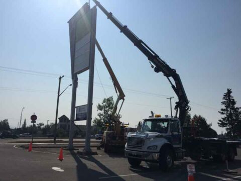 Commercial Sign Installation, photo 11