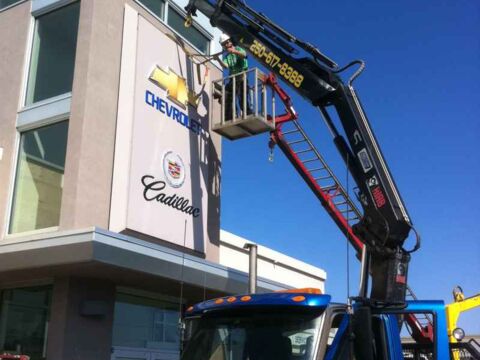 Commercial Sign Installation, photo 41