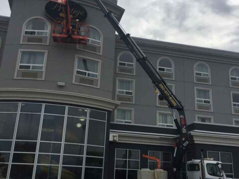 Commercial Sign Installation, photo 7