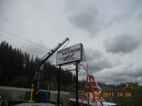 Commercial Sign Installation, photo 49