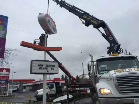 Commercial Sign Installation, photo 6