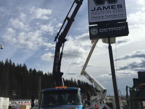 Commercial Sign Installation, photo 16
